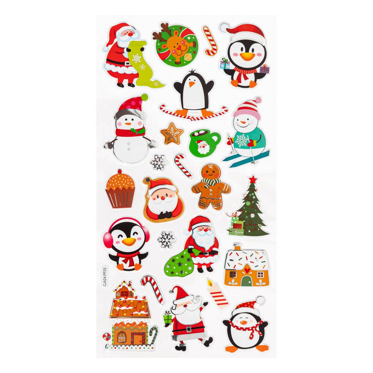 Sticker De Noël 3d Fantaisie - Feeric Lights & Christmas