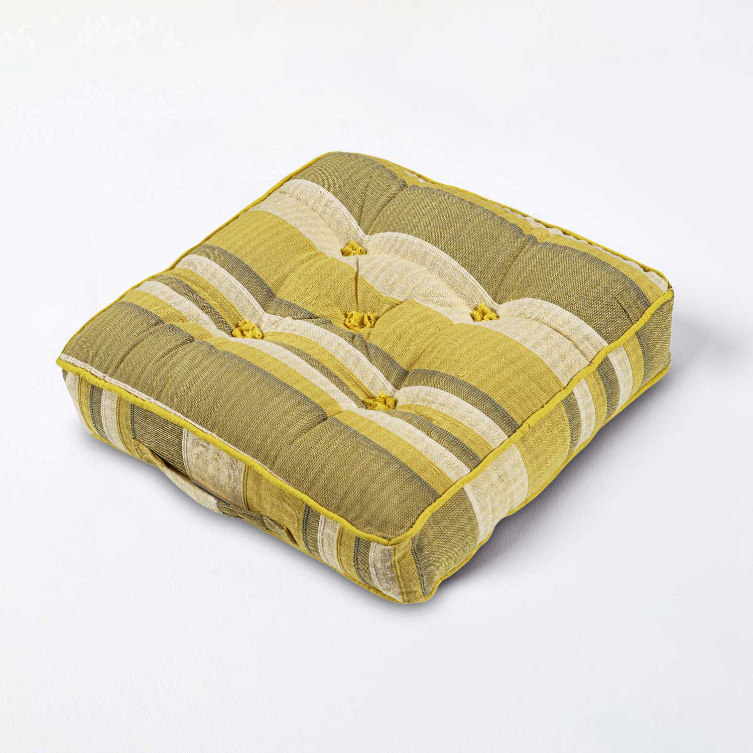 Coussin De Sol Jaune Morocco - Homescapes