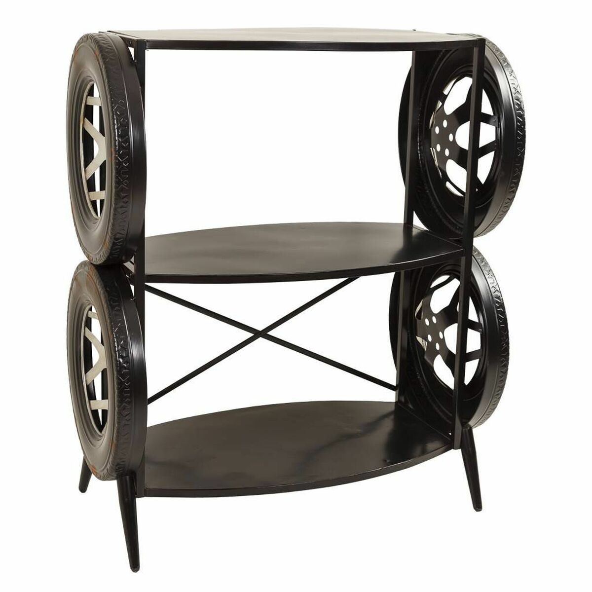 Étagère Alexandra House Living Brun Foncé Métal 51 X 117 X 97 Cm