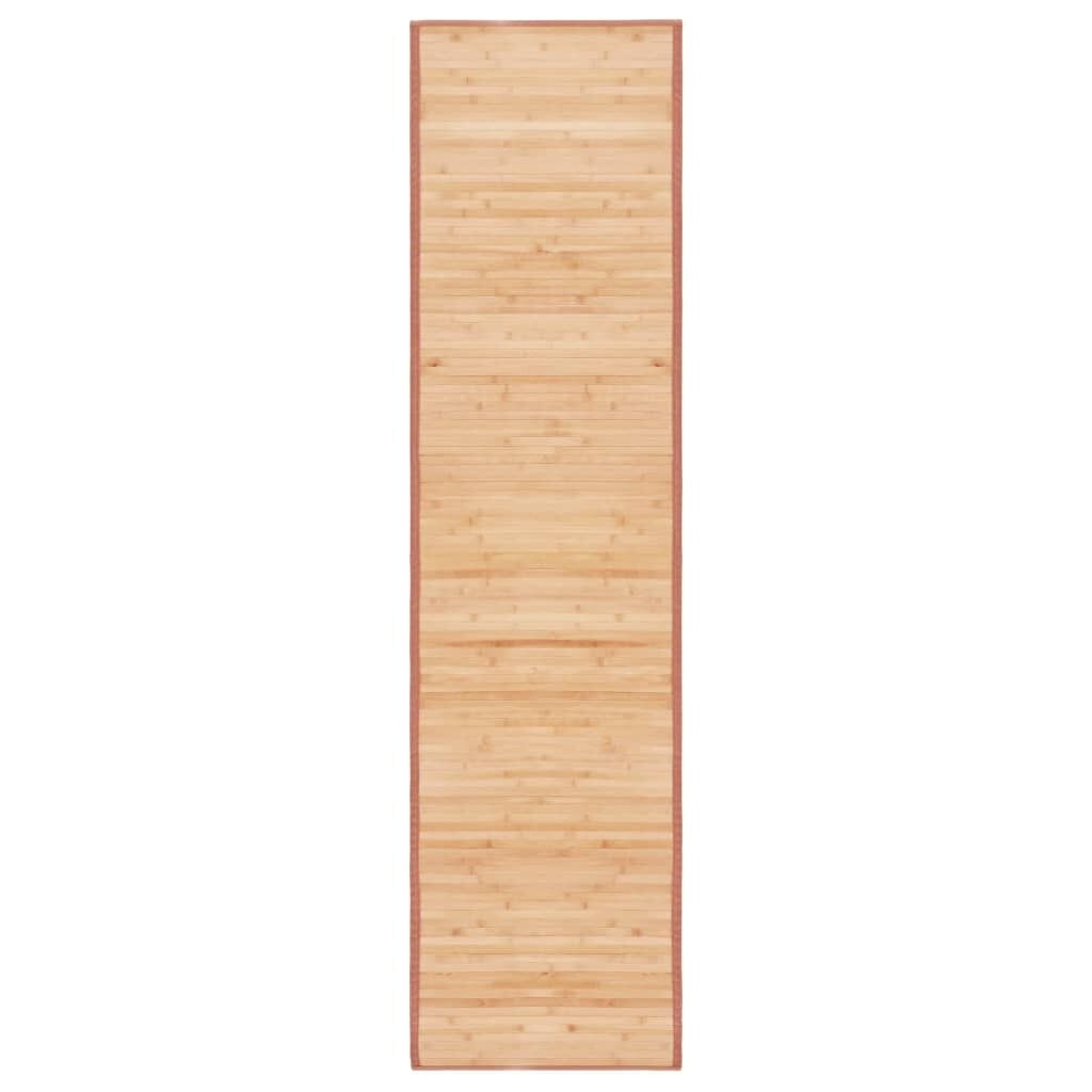 Tapis Bambou 80 X 300 Cm Marron Dec023990