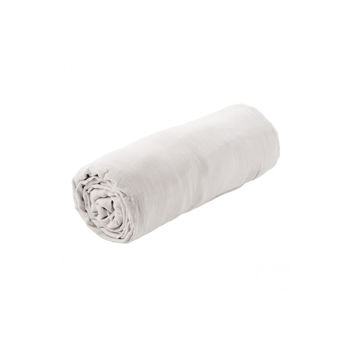 Ourea - Drap Housse 200x200cm Gaze De Coton Chantilly