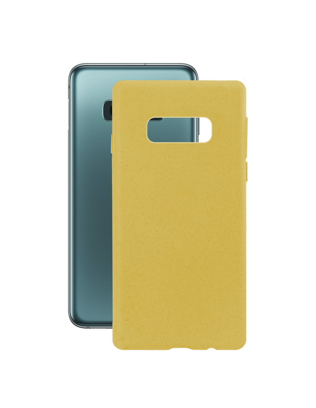 Ksix B8619eco03 Coque De Protection Pour Téléphones Portables Jaune