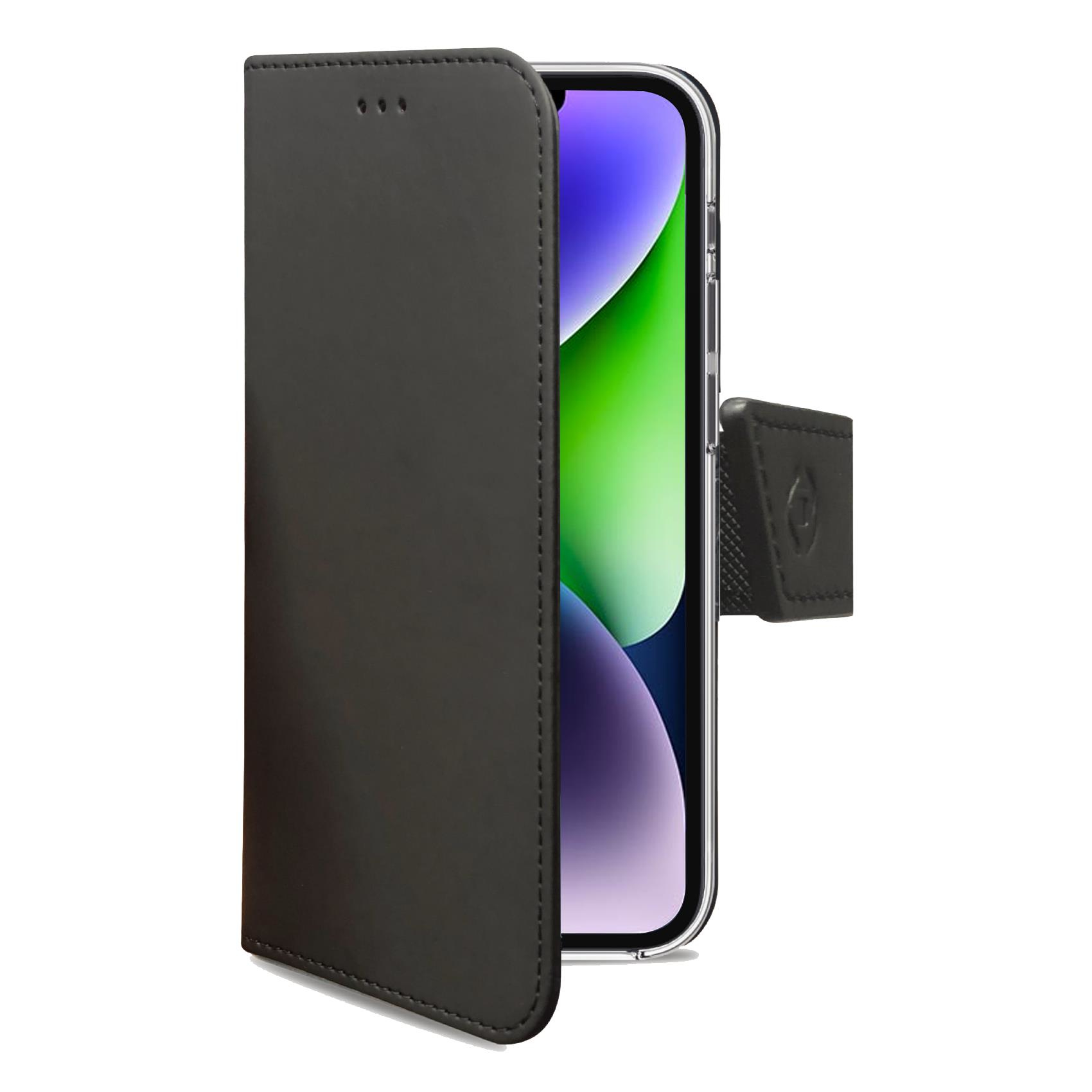 Celly Wally Coque De Protection Pour Téléphones Portables 17 Cm (6.7") Étui Avec Portefeuille Noir