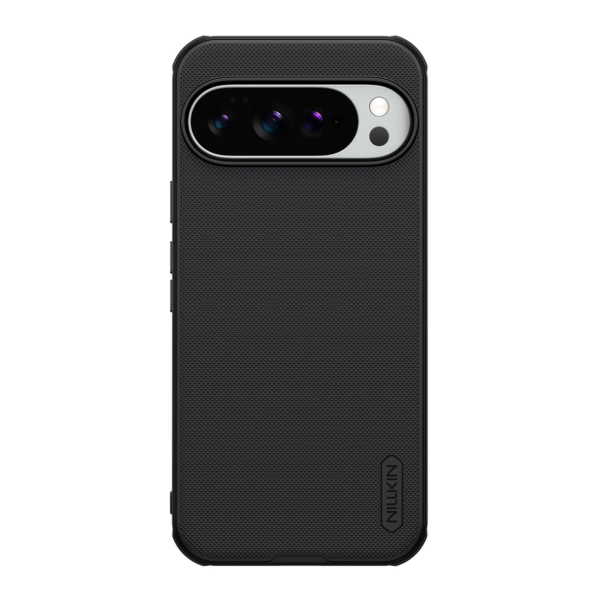 Coque Pixel 10 Pro Xl Conception Bi-matière Super Frosted Pro Noir Nillkin