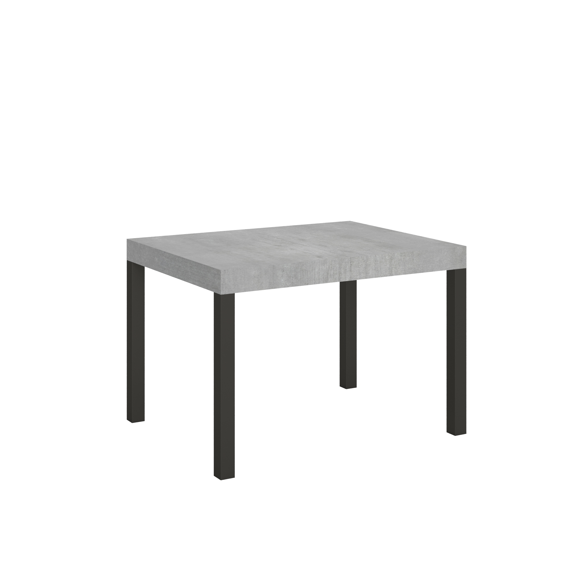 Table Extensible 70x110/194 Cm Everyday Cement Structure Anthracite
