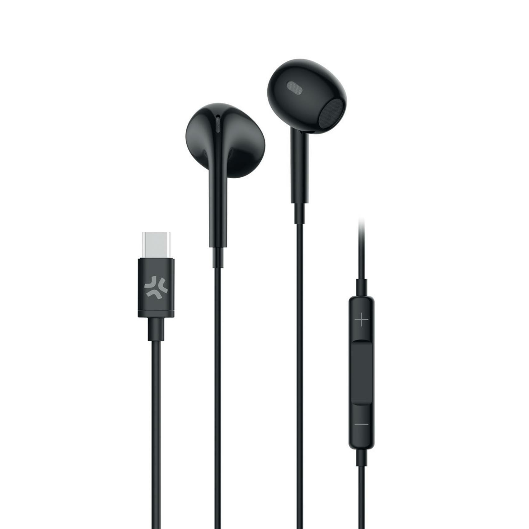 Celly Up1300typecbk Casque Avec Fil Ecouteurs Appels/musique Usb Type-c Noir