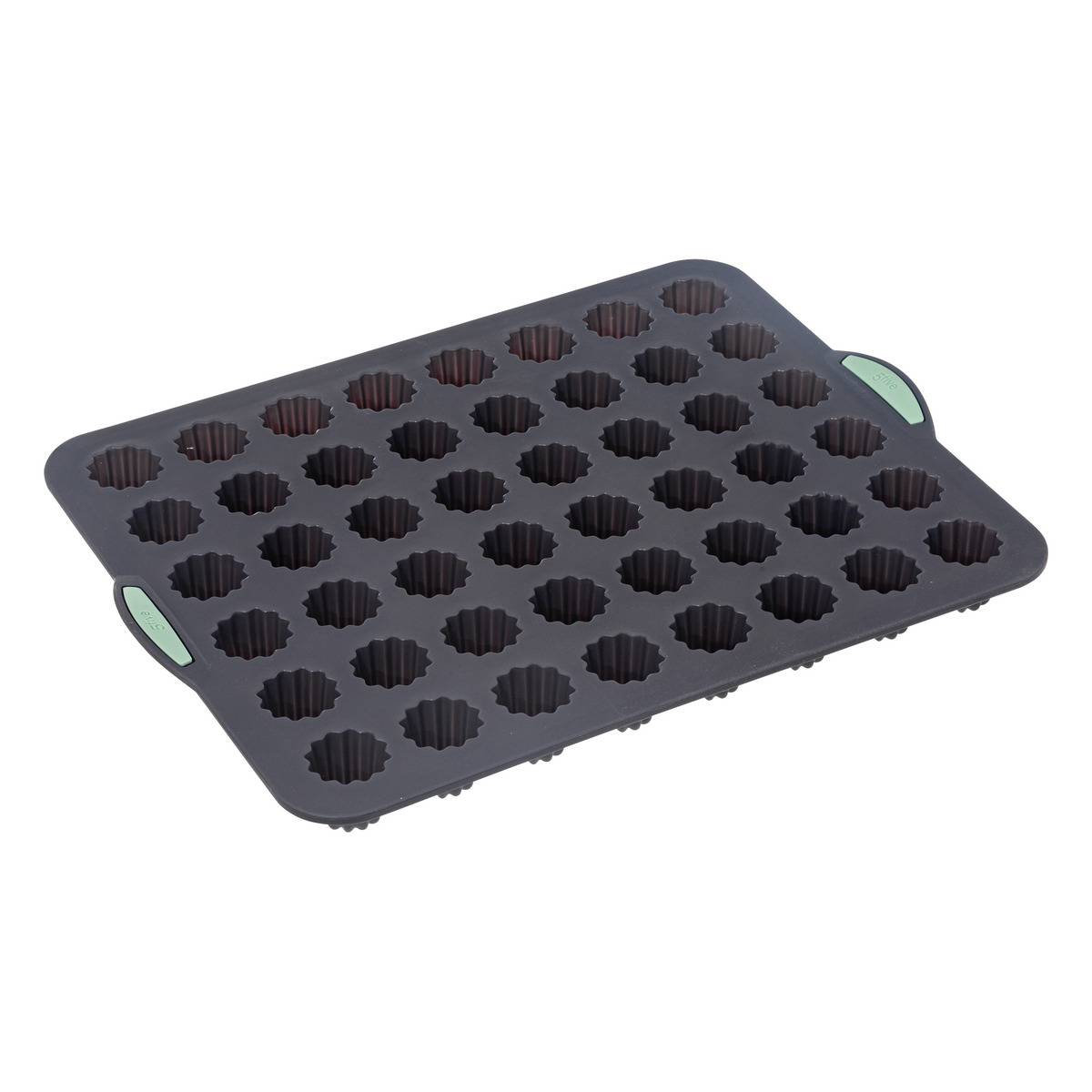 Moule 48 Cannelés Silicone "silitop" Noir Vert - 5five