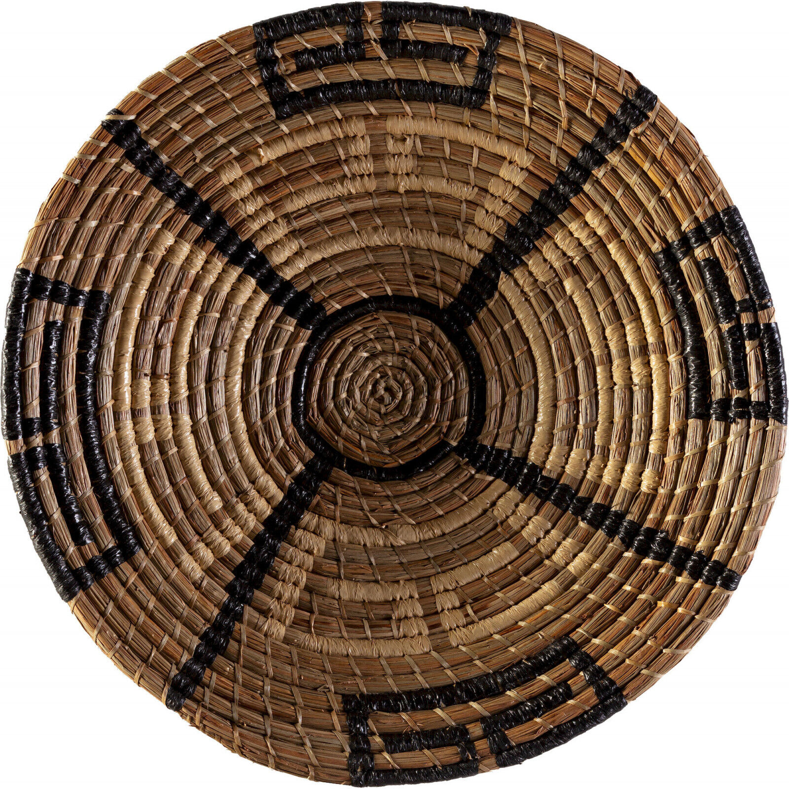 Ornement Mural 60x60 Design Naturel - Noir Ébène Naturel Et Design