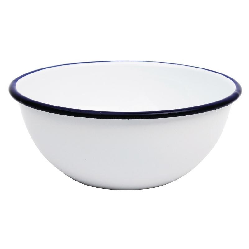 Bol Acier Émaillé Ø 155 Mm - Lot De 6 - Olympia