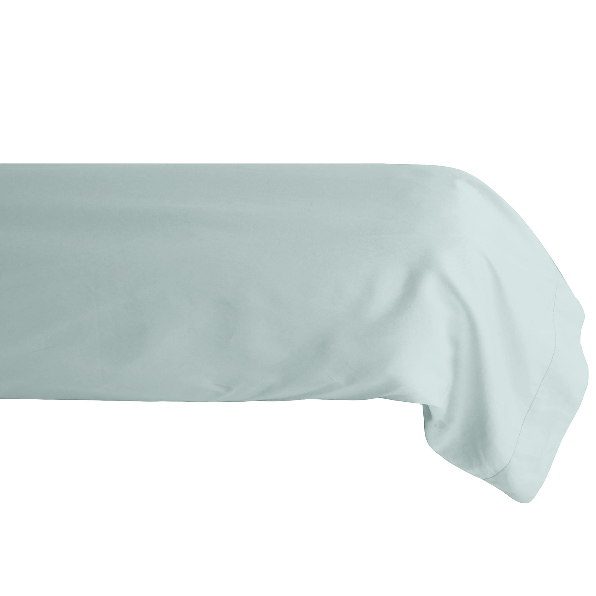 Taie De Traversin 43x190 Cm Satin Concerto Vert Lichen