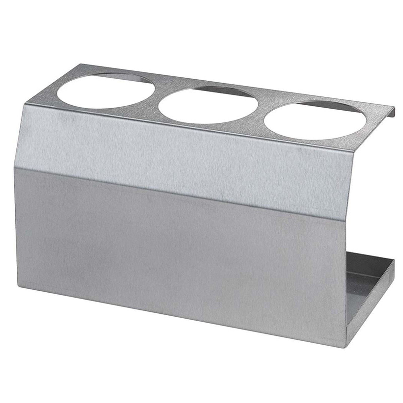 Présentoir En Acier Pour Flacons Distributeurs De Sauce, 3 X 0,2 L, Diamètre 50 Mm - Hendi 557969