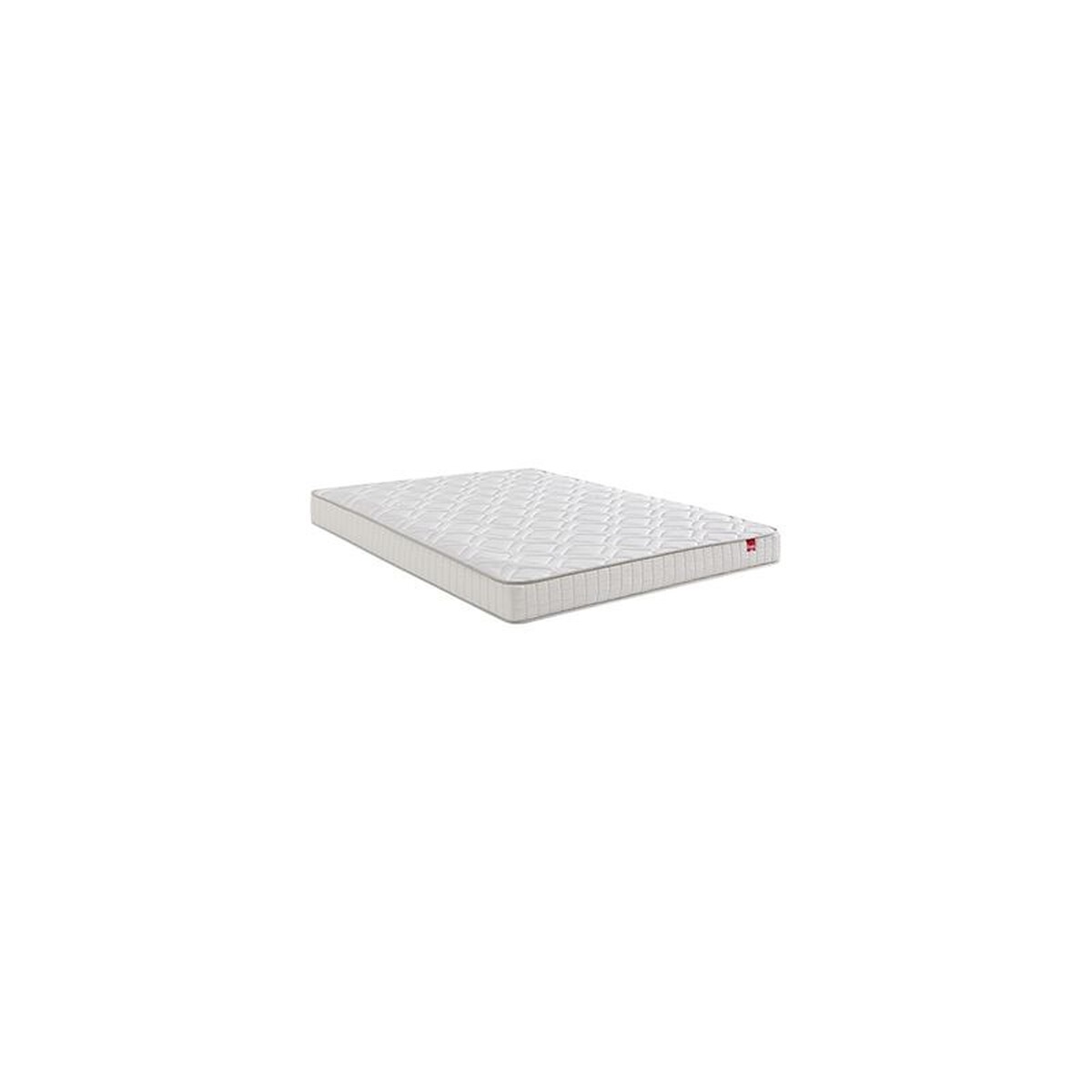 Matelas Epeda Ambiance 140 X 190 Cm 22 Cm Crème Clair Acier Mousse Polyester