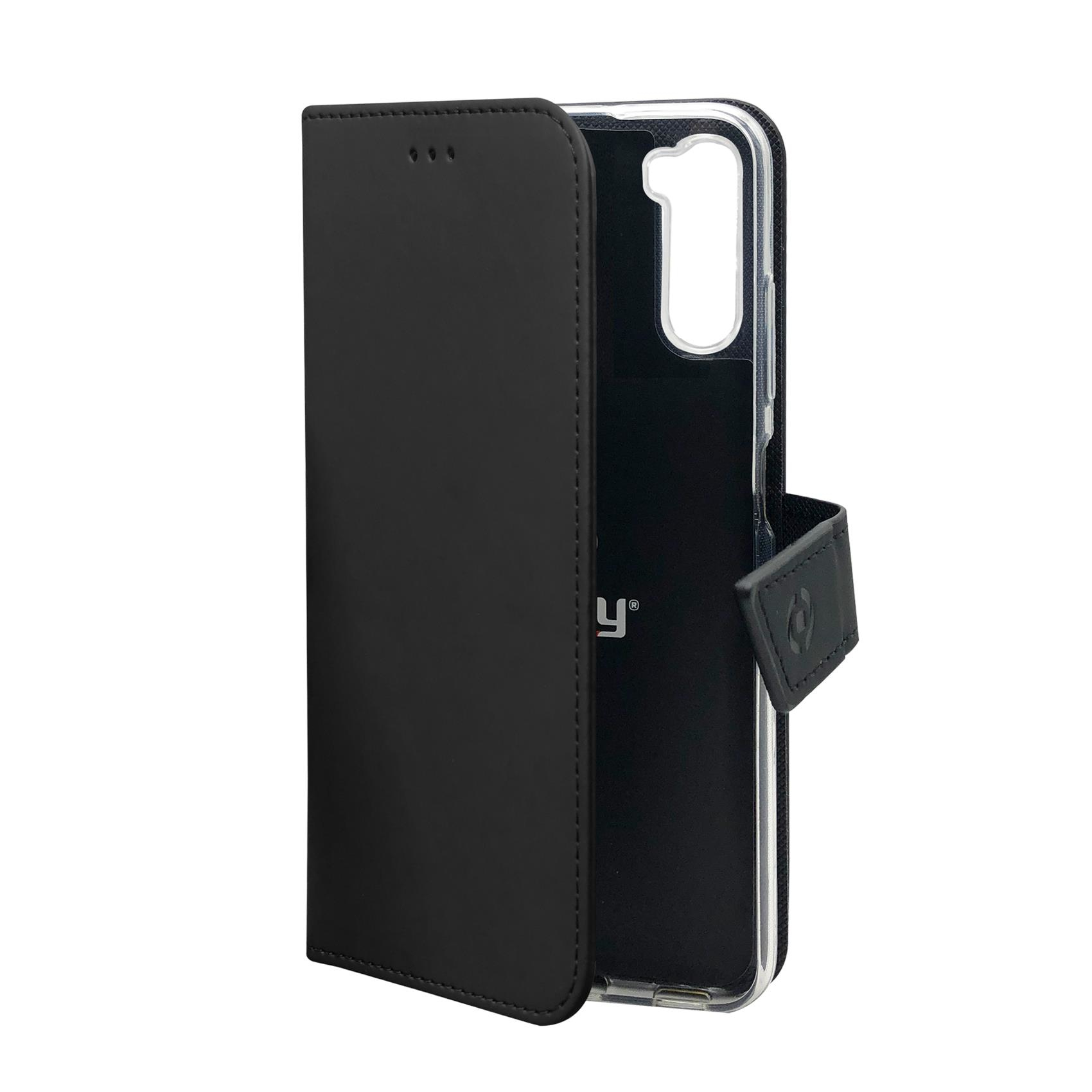 Celly Wally Coque De Protection Pour Téléphones Portables 16,5 Cm (6.5") Étui Avec Portefeuille Noir