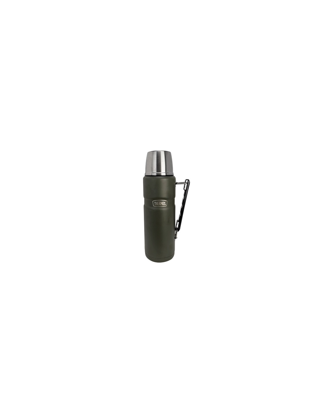 King Bouteille Isotherme 1200ml Army Green - Thermos - - Import > Hammel