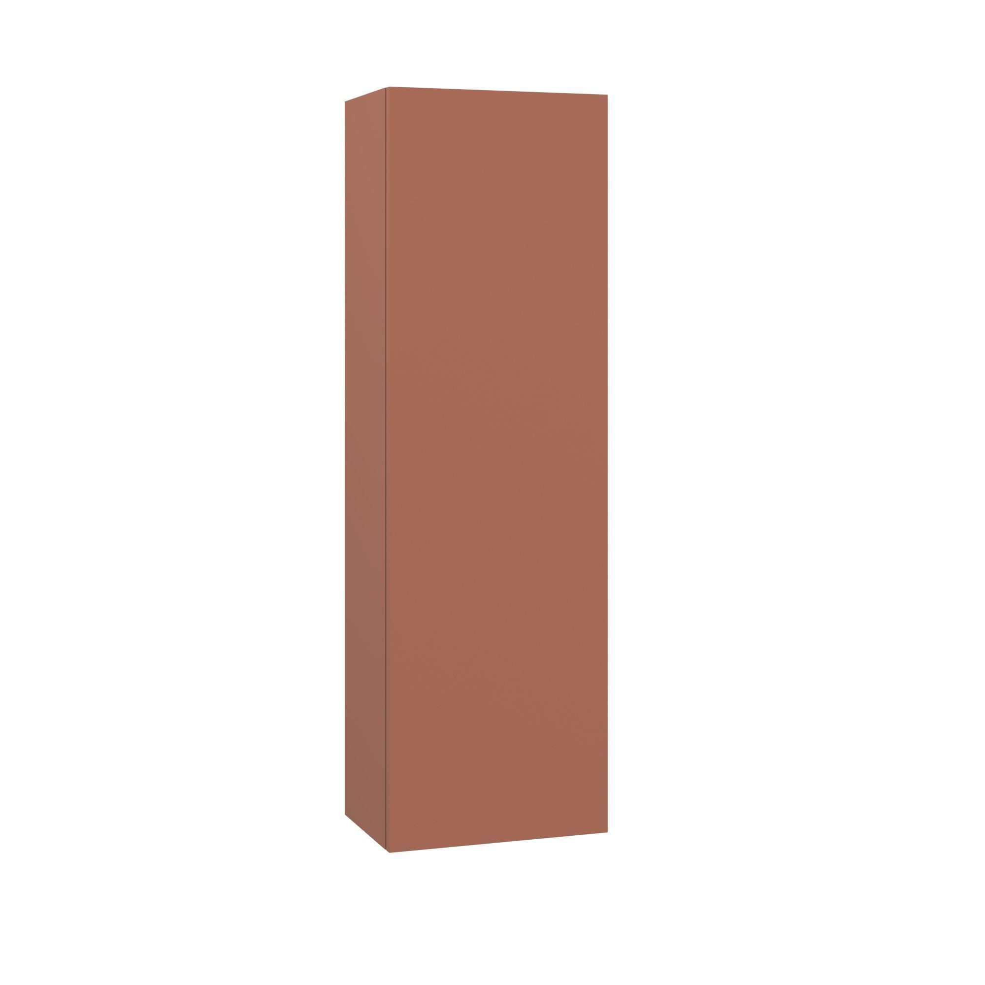 Armoire De Salle De Bain "ferla 30" - 30 X 25 X 100 Cm - Matte Cinnamon