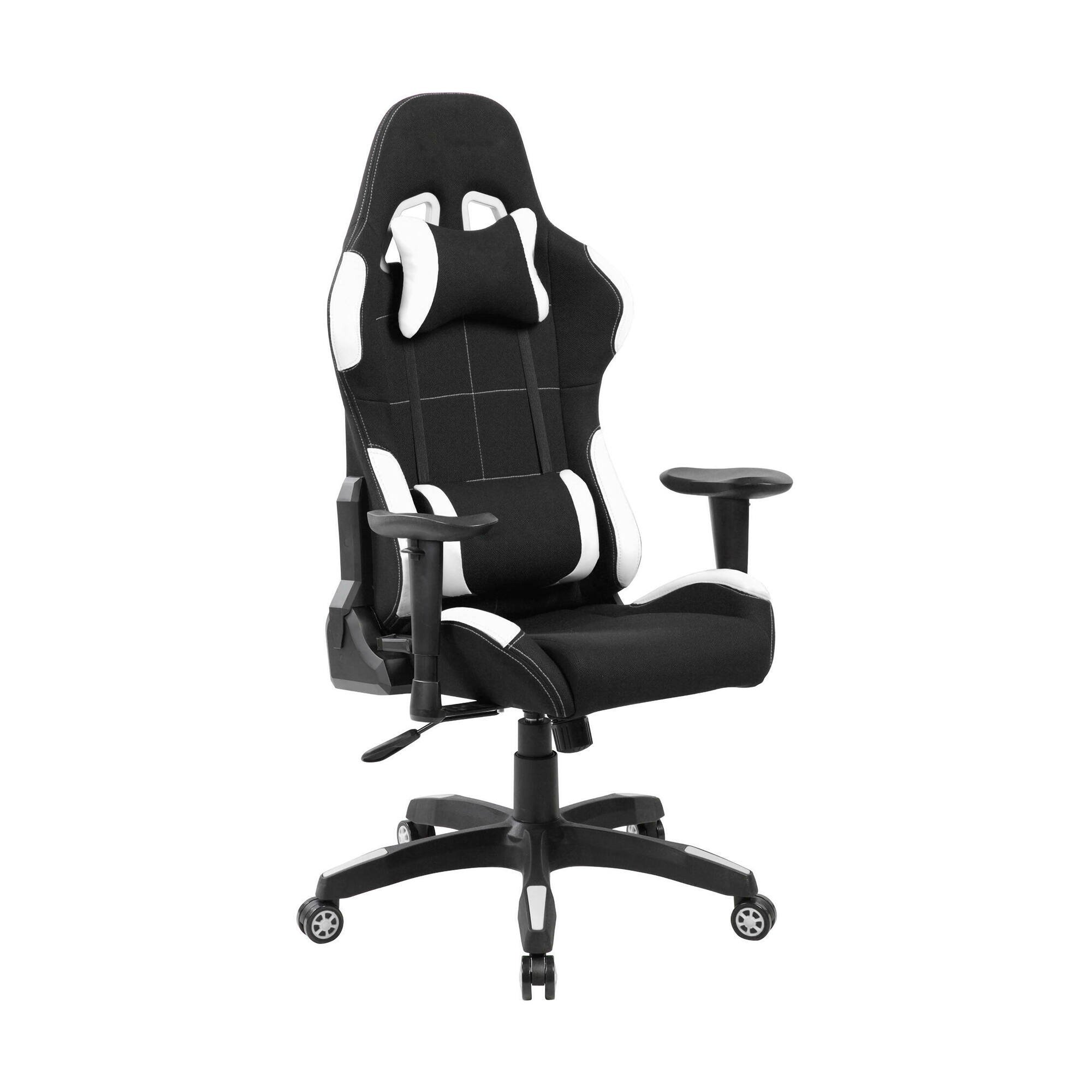 Chaise De Jeu,noir Blanc,57x72h134 Cm