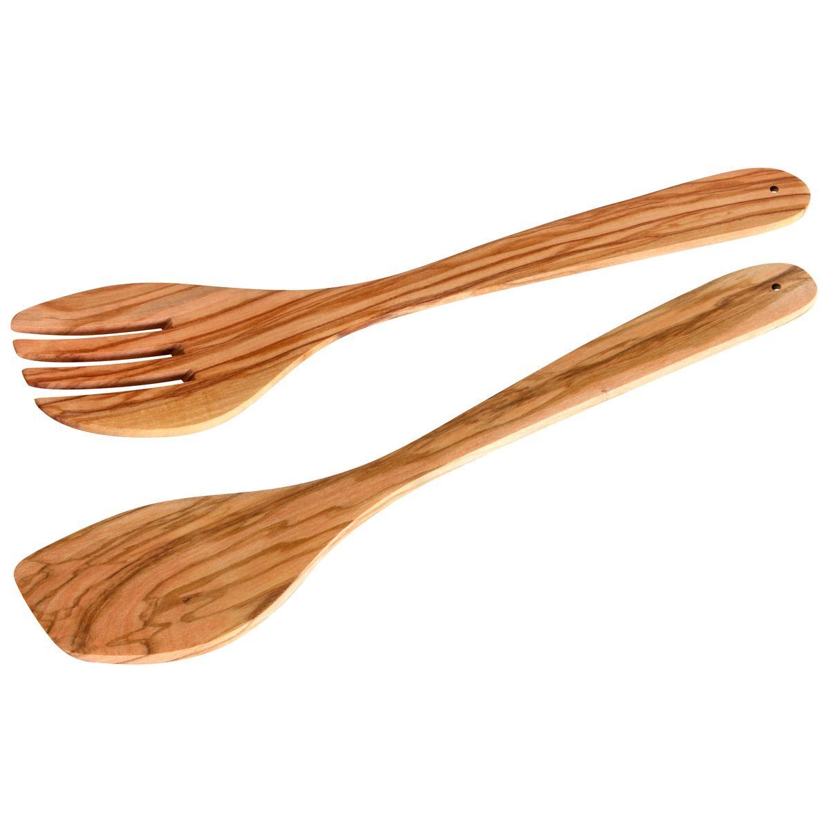 Couverts À Salade Édition Bois D'olivier