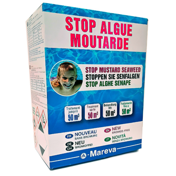 Traitement Complet Anti-algues Mareva Stop Algue Moutarde