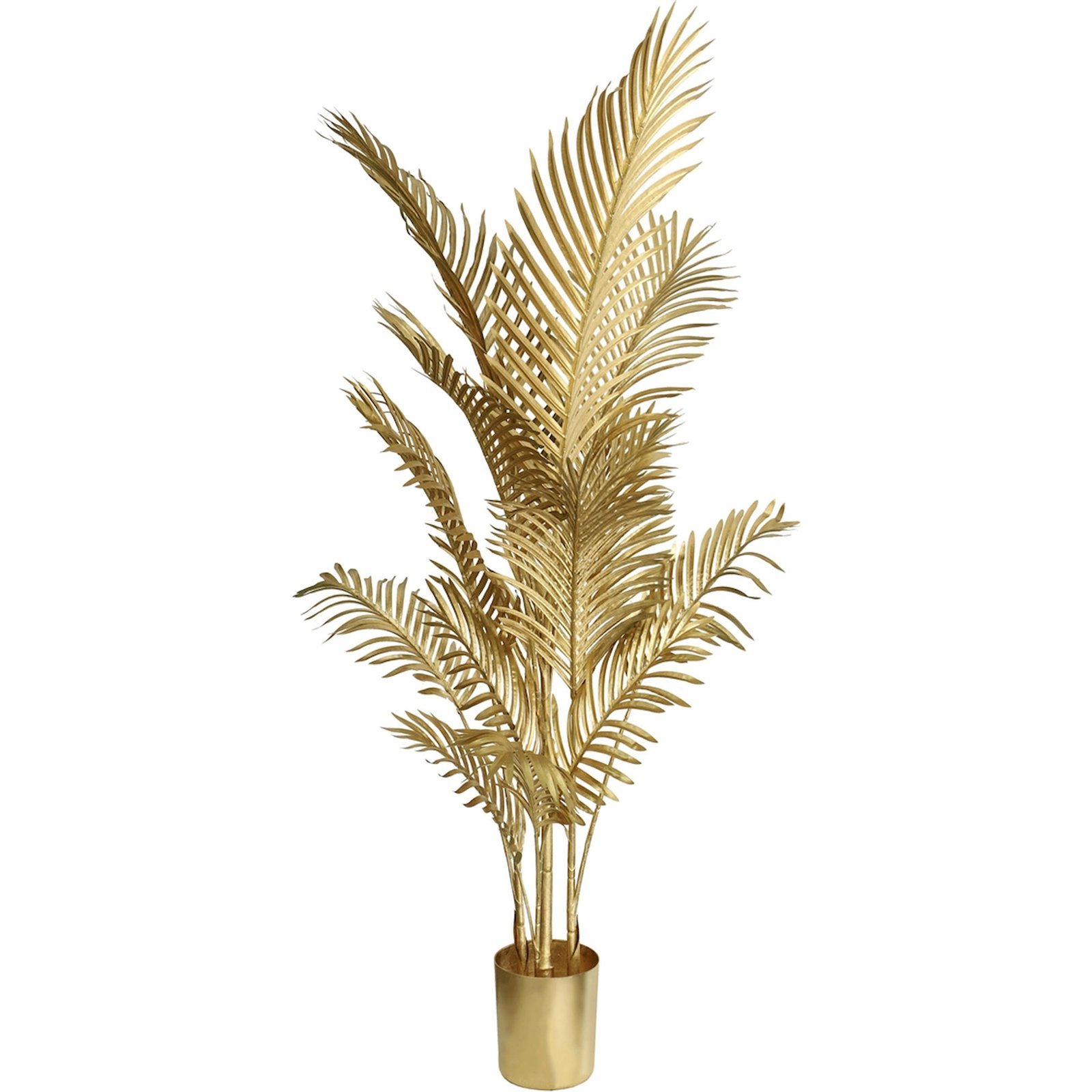 Plante Kentia Dorée Élégante En Pot Pour Décoration Florale - Doré Lumineux
