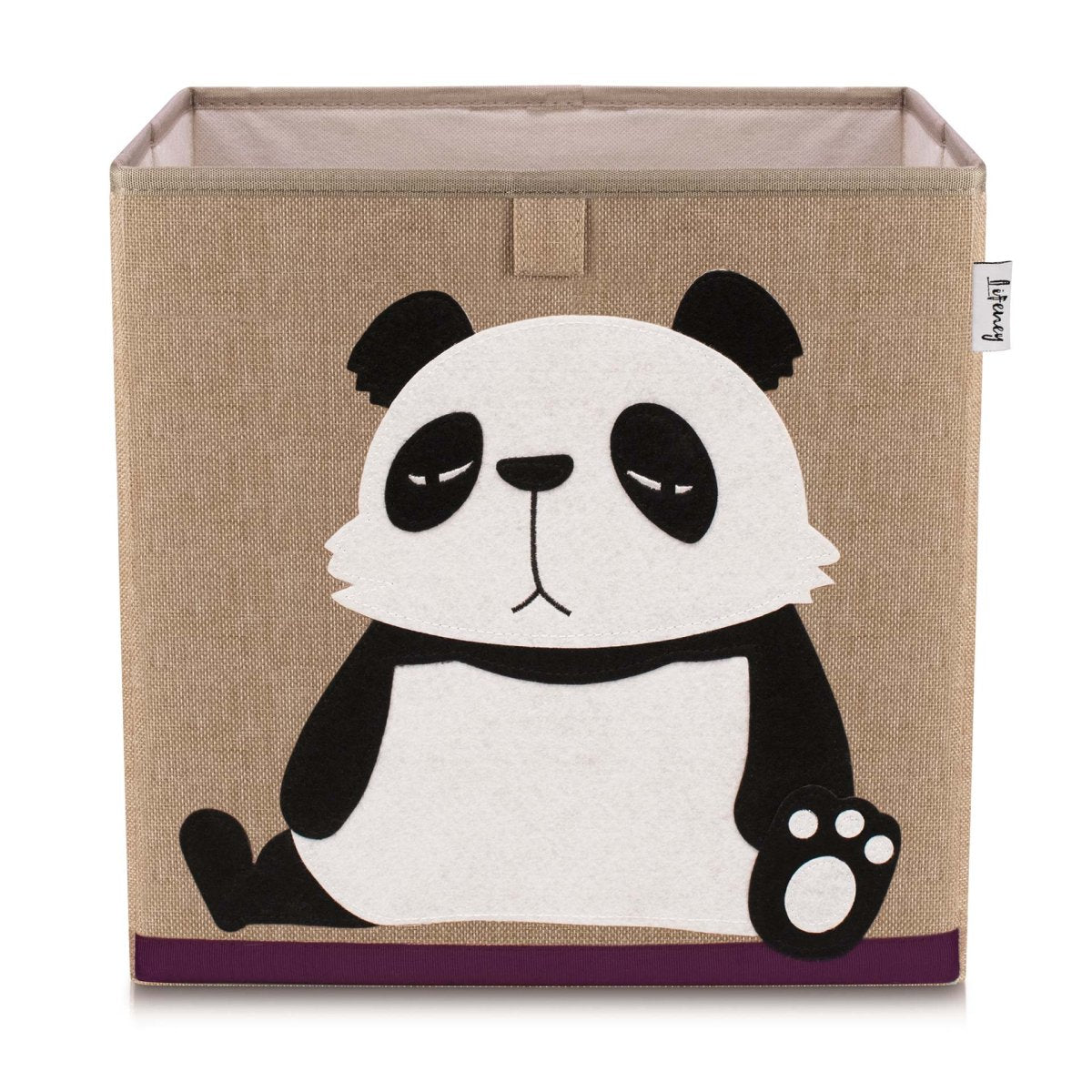 Boîte De Rangement En Tissu Enfant "panda", Compatible Ikea