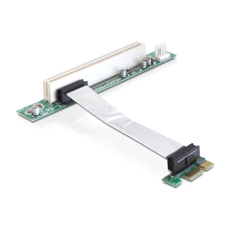 Carte Riser Pcie X1 Delock - Cable Flexible Pci 32 Bits 5 V