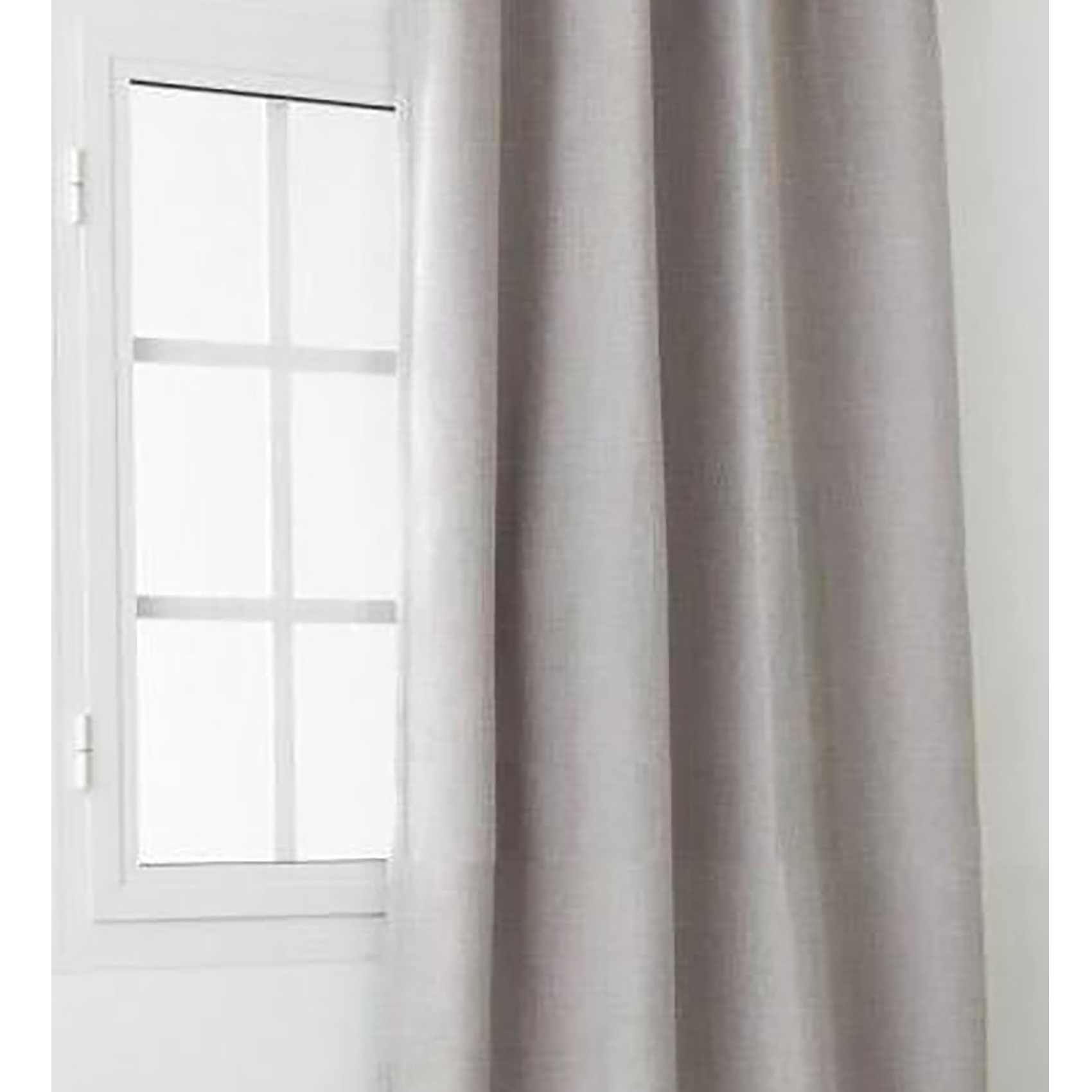 Rideau Obscurcissant Isolant Linder 140 X 260 Cm Beige Polyester