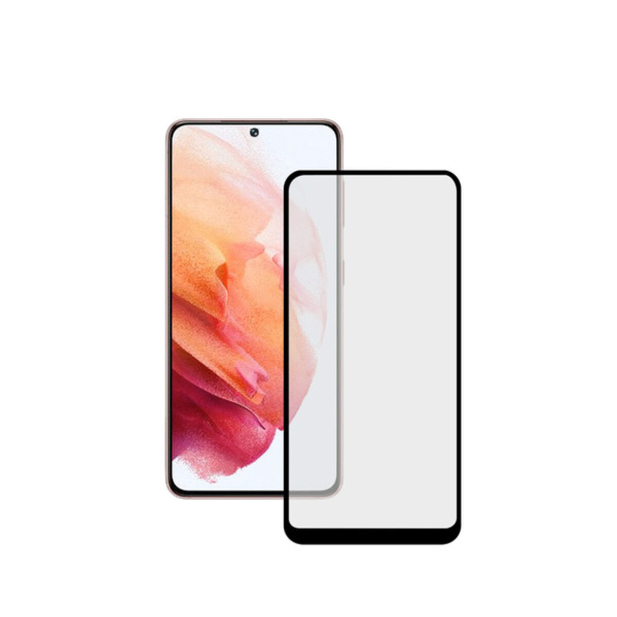 Écran De Protection En Verre Trempé Samsung Galaxy S21 Ksix Transparent