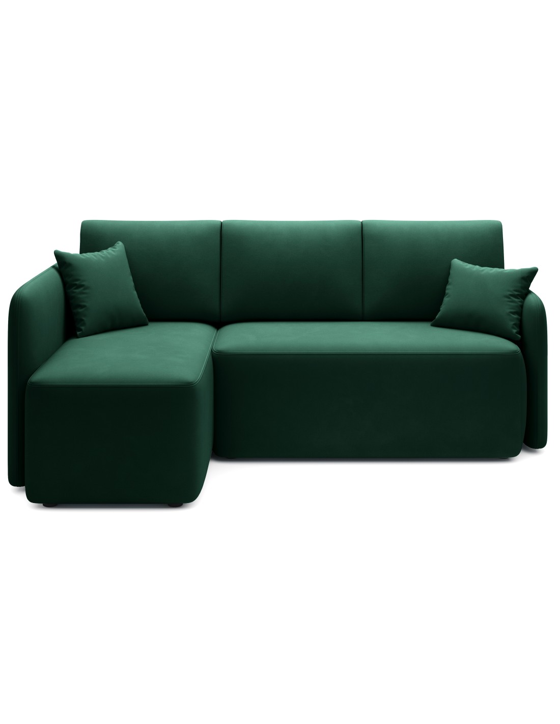 Canapé D'Angle Collection Hedson Coloris Vert Émeraude