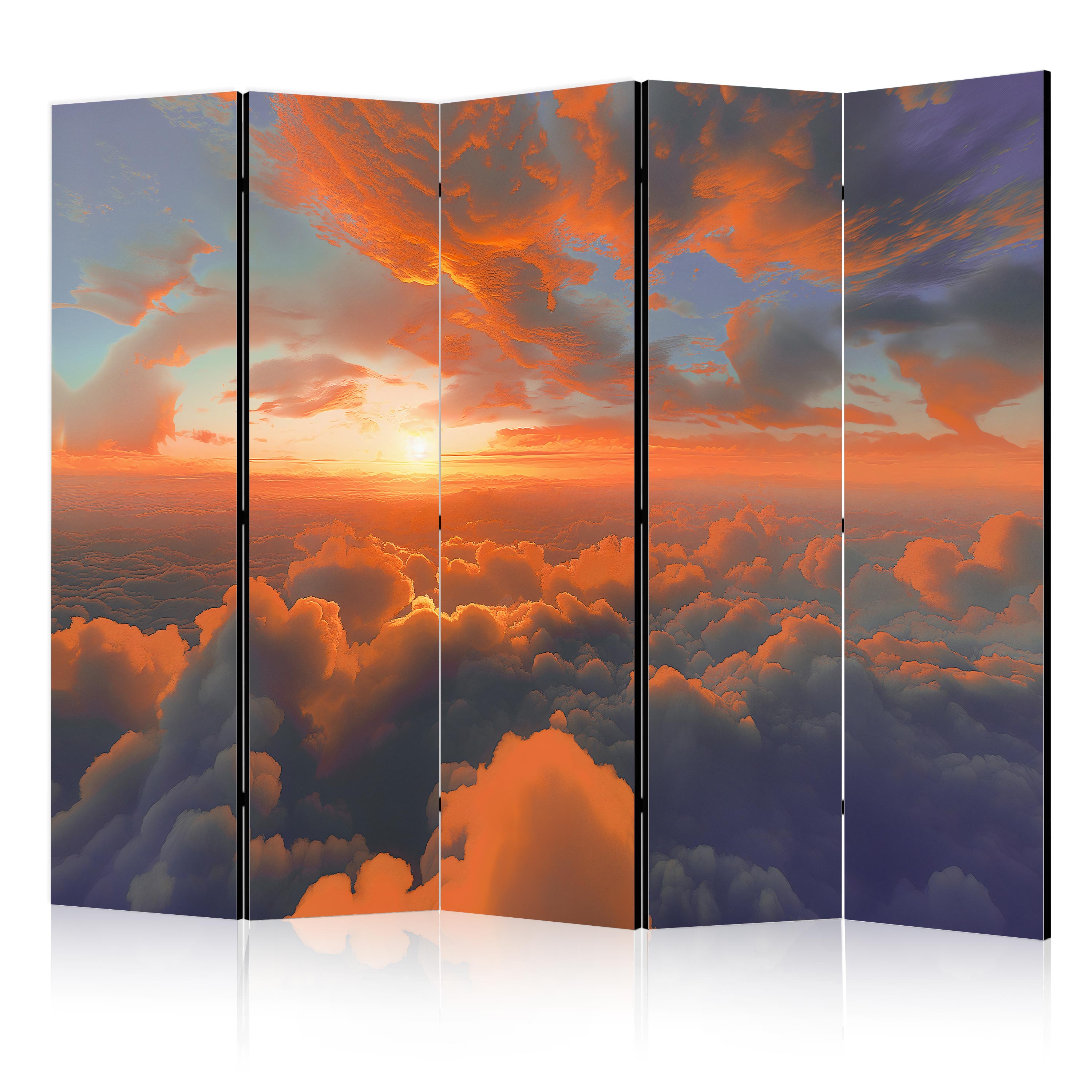Paravent -un Spectacle De Couleurs Sur Le Ciel Du Matin 225x172