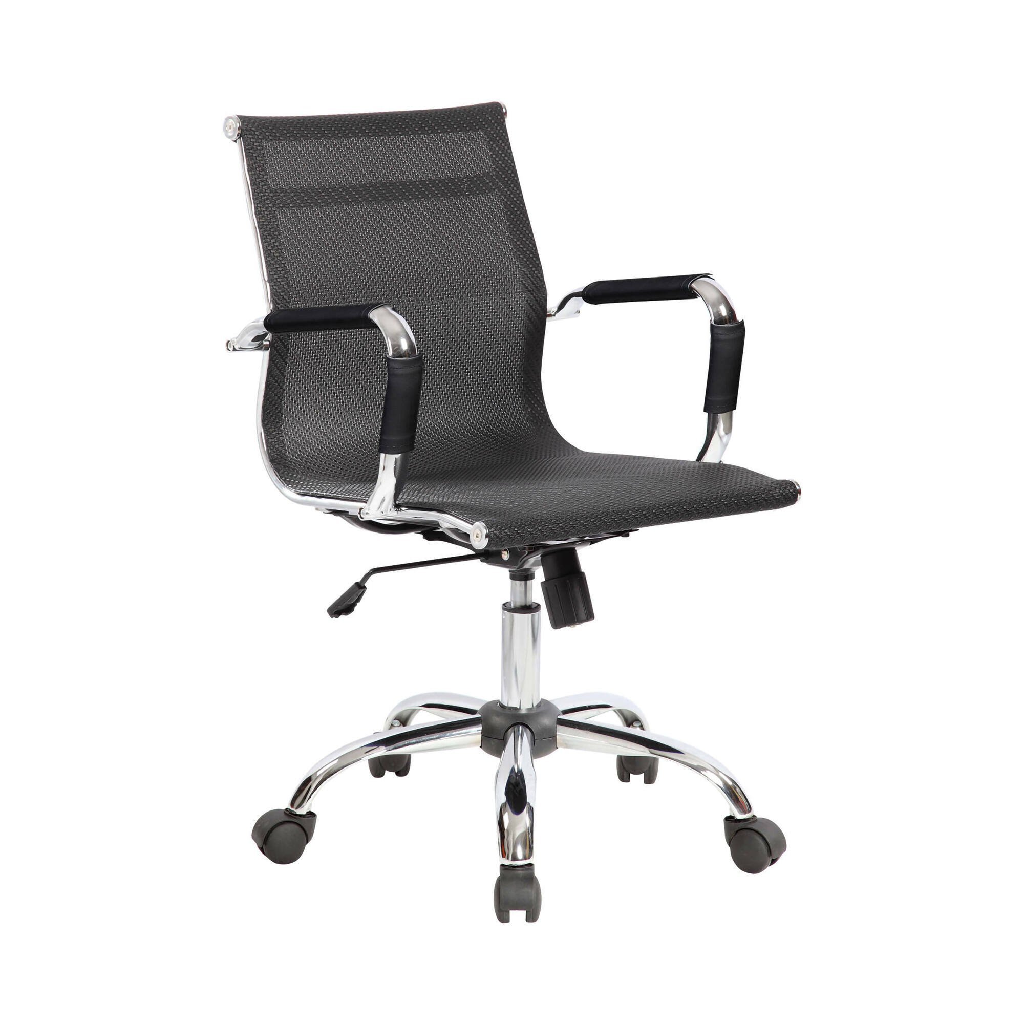 Chaise De Bureau,noir,62x54h102 Cm