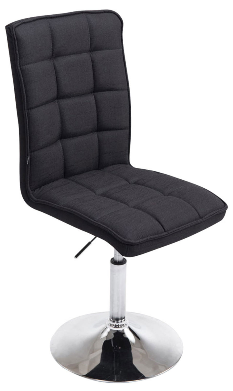 Lot De 2 Chaises De Salle À Manger Tissu Pékin V2 Noir