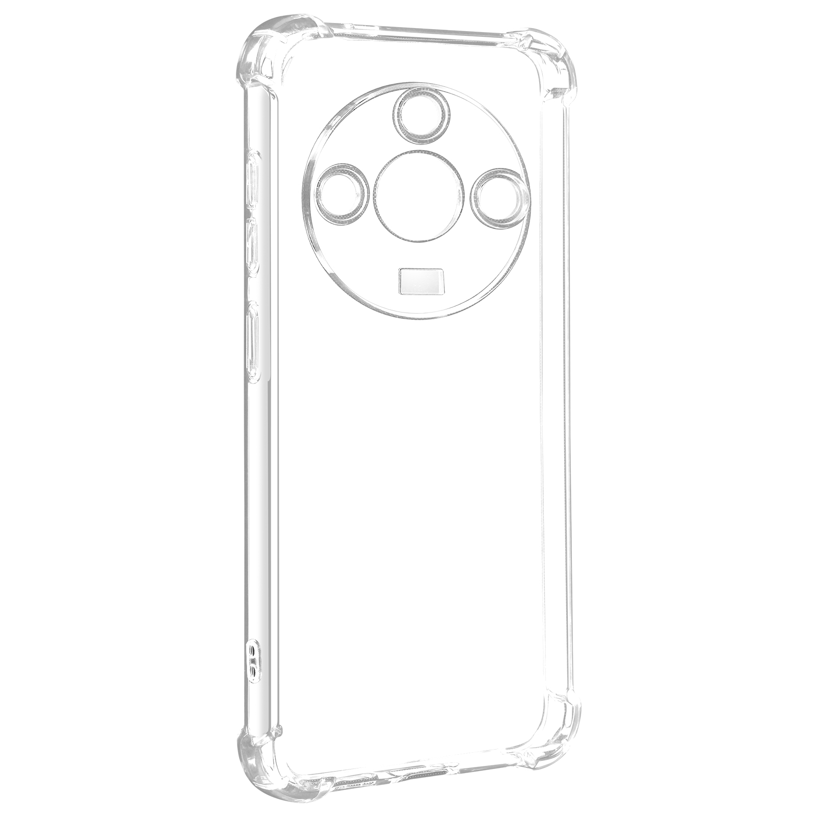 Coque Pour Honor Magic 6 Lite 5g Silicone Coins Bumper Antichocs Transparent
