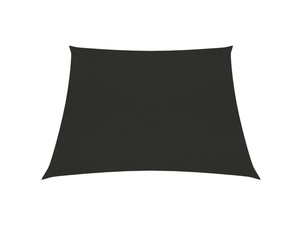 Voile Toile D'ombrage Parasol 3/4 X 2 M Pehd 160 G/m² Noir02_0009198