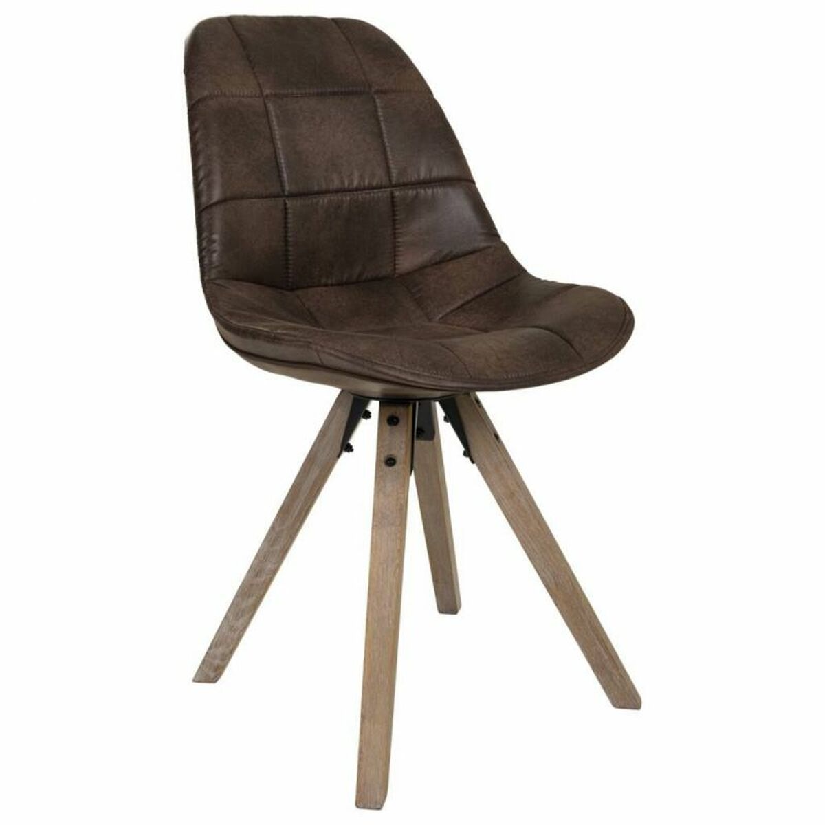 Chaise De Salle À Manger Alexandra House Living Gris 44 X 84 X 48 Cm