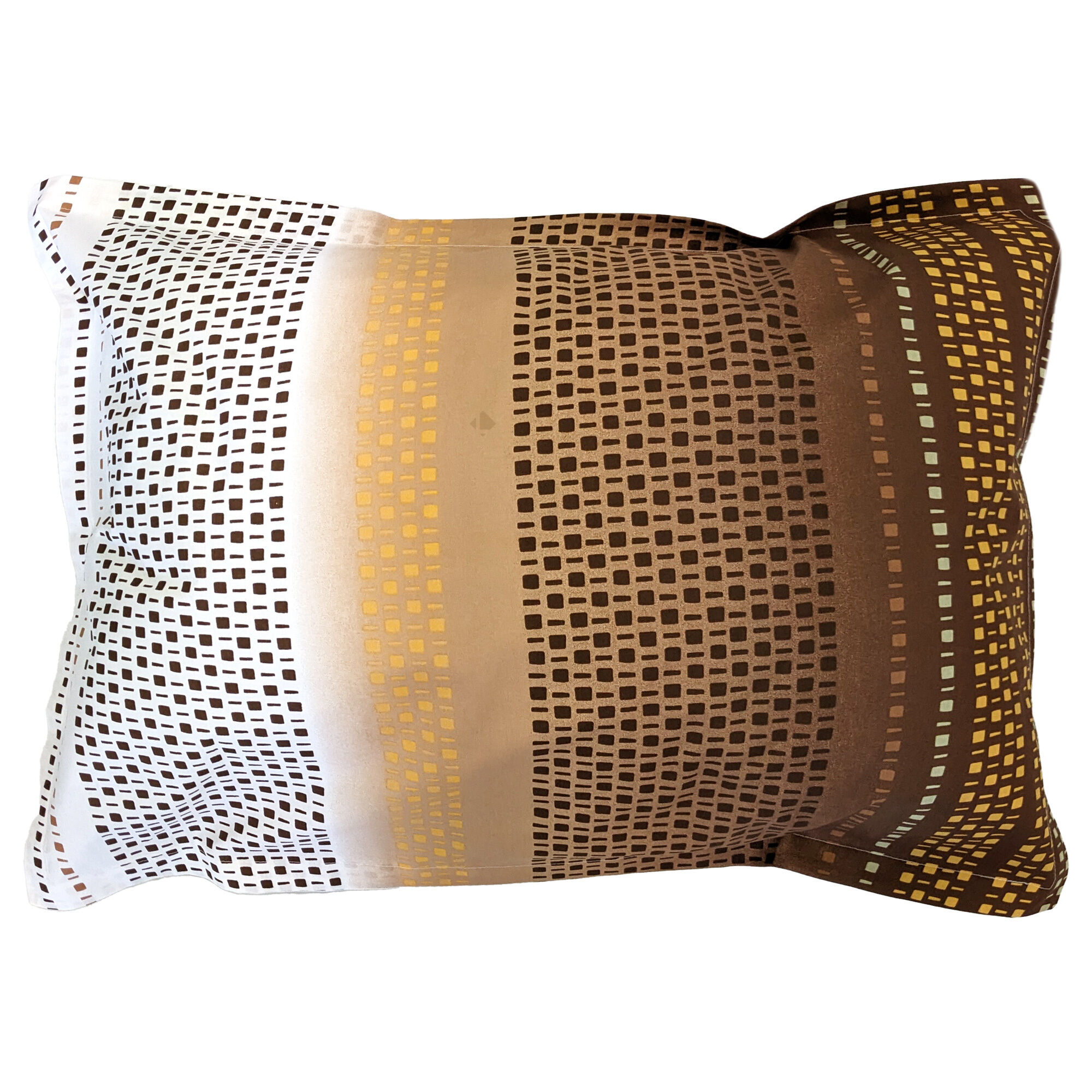 Taie D'oreiller 50x70 Cm Coton Niagara Marron Châtaigne