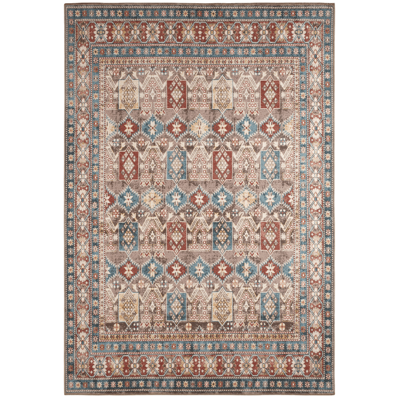 Tapis Imprimé Intérieur Carry Persan - 120 X 170 Cm