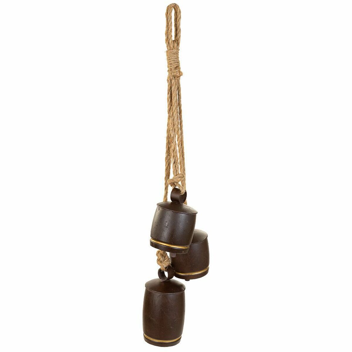 Cloche Alexandra House Living Marron Corde Fer 12 X 81 X 20 Cm