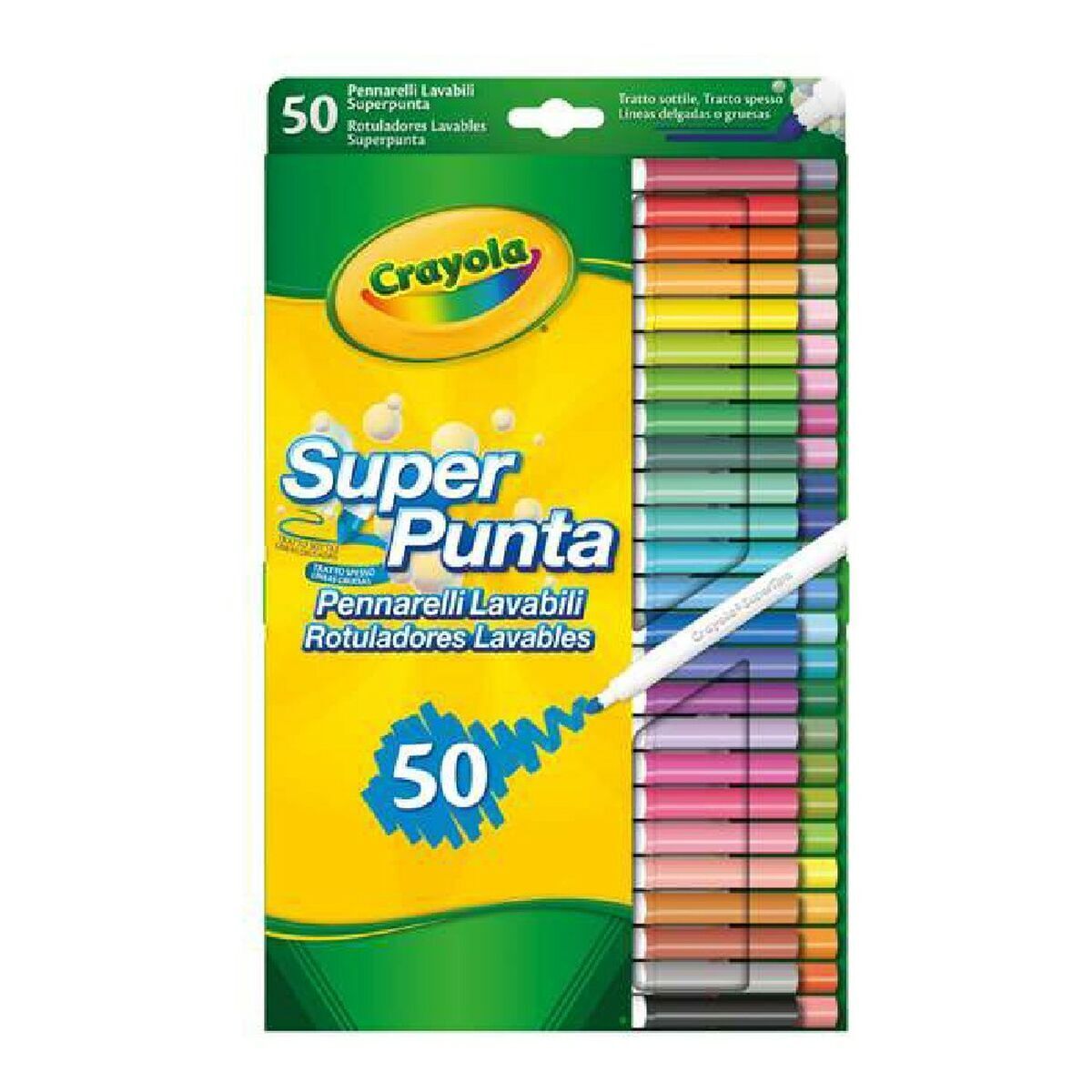 Ensemble De Marqueurs Crayola (50 Uds)