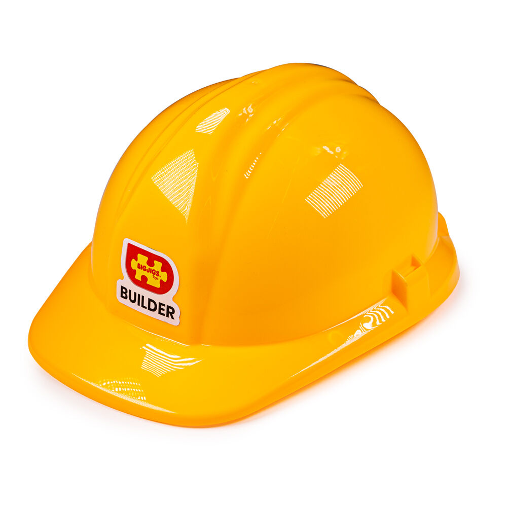 Bigjigs Toys, Casque De Constructeur Pour Enfants, Adapté Aux ges Dès 3 Ans