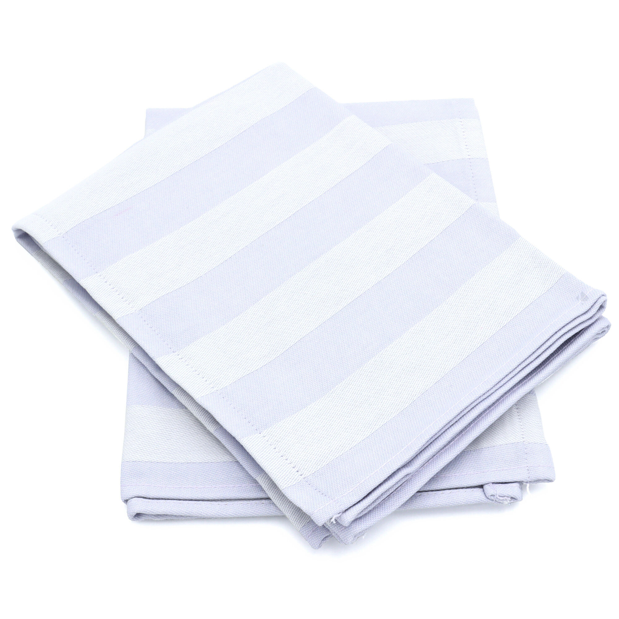 Lot De 2 Torchons De Cuisine Toile 50x70 Cm Coton Pat Ii Bleu