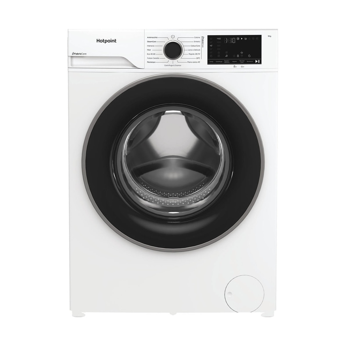Hotpoint Ariston Hb 93 Care It, Lavatrice, Capacità 9kg, Classe A -30, Motore Inverter, 1400 Giri, Display Digitale Xl,