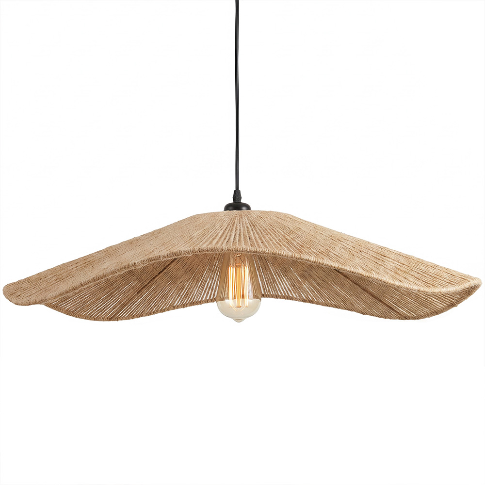 Suspension - Corde Naturelle Style Boho - Design Moderne Fait Main - Yer Naturel