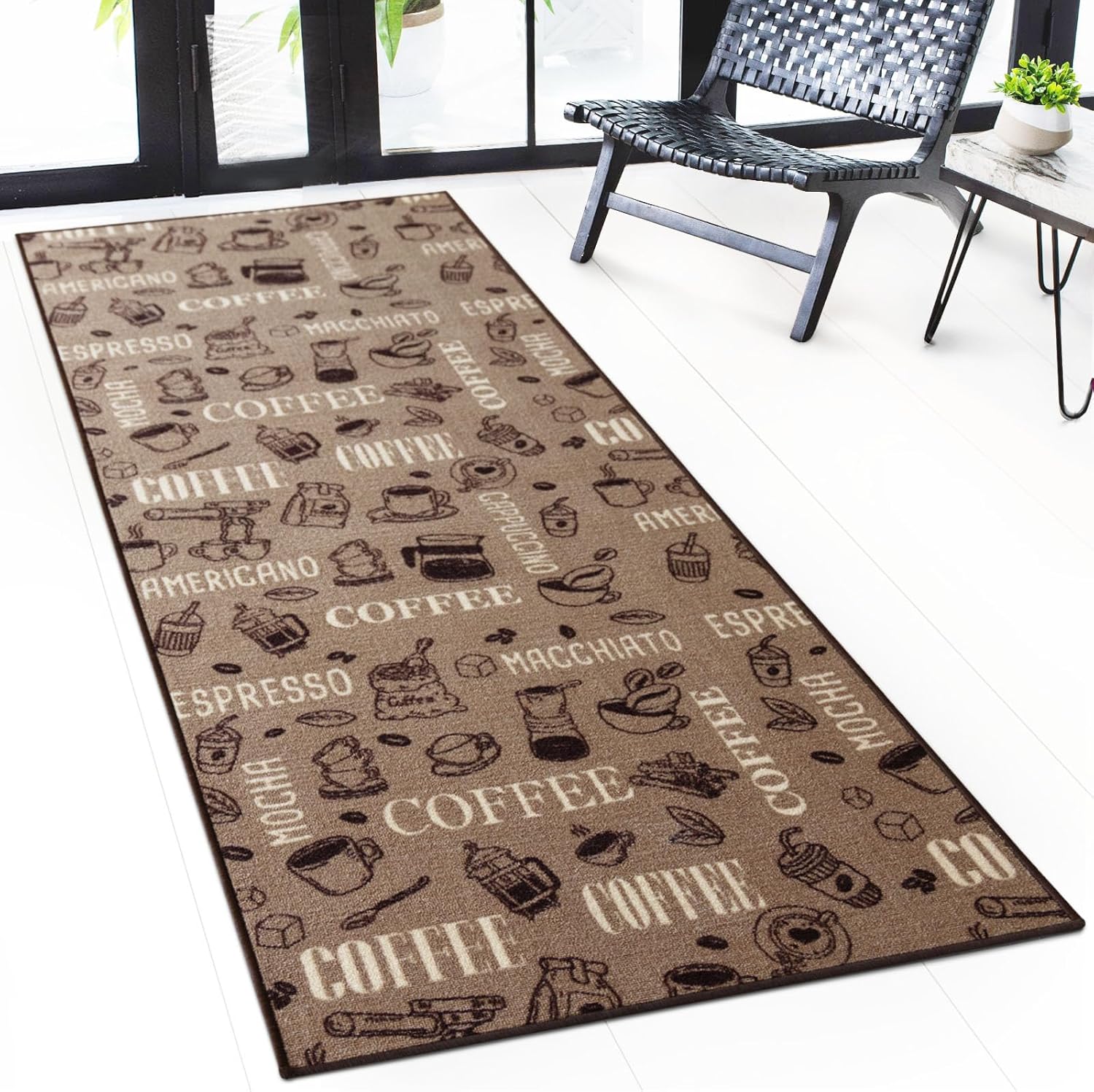 Tapis Sur Mesure Coffee 80 X 50 Cm