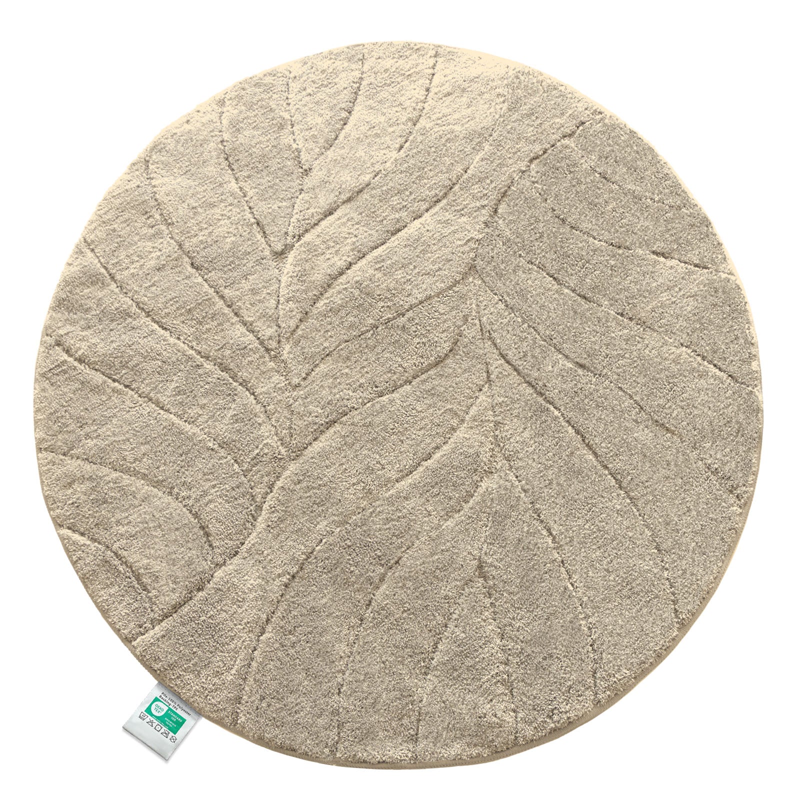 Tapis De Bain Maris Tapis De Bain Rond Ivory 120 Cm De Diamètre