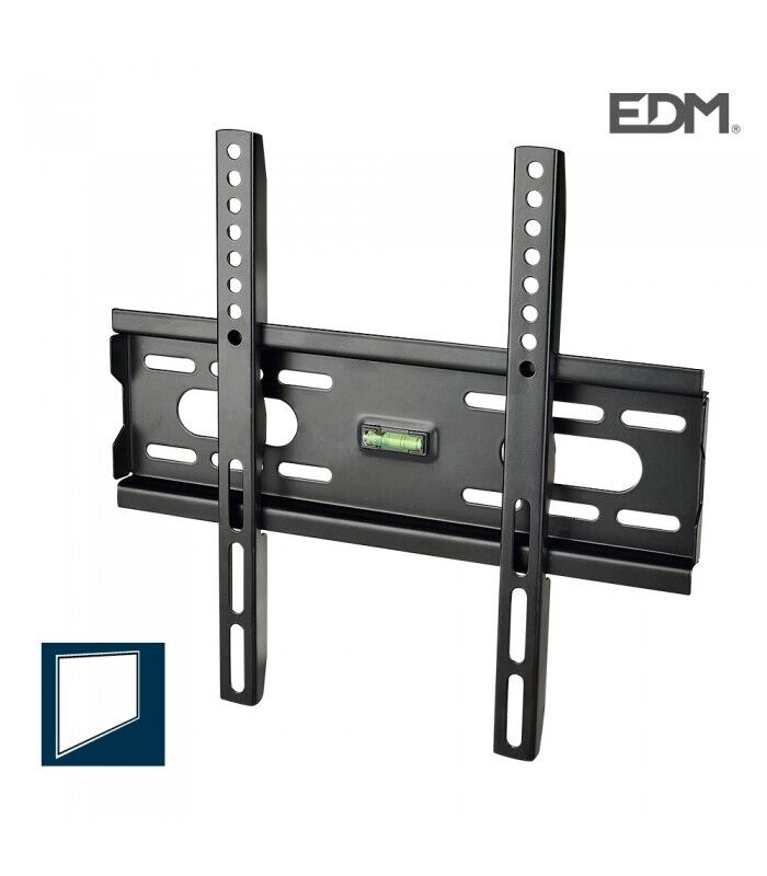 Support De Télé Plasma/lcd/led De 15-42" 40kg Edm Avec Niveau Inclus