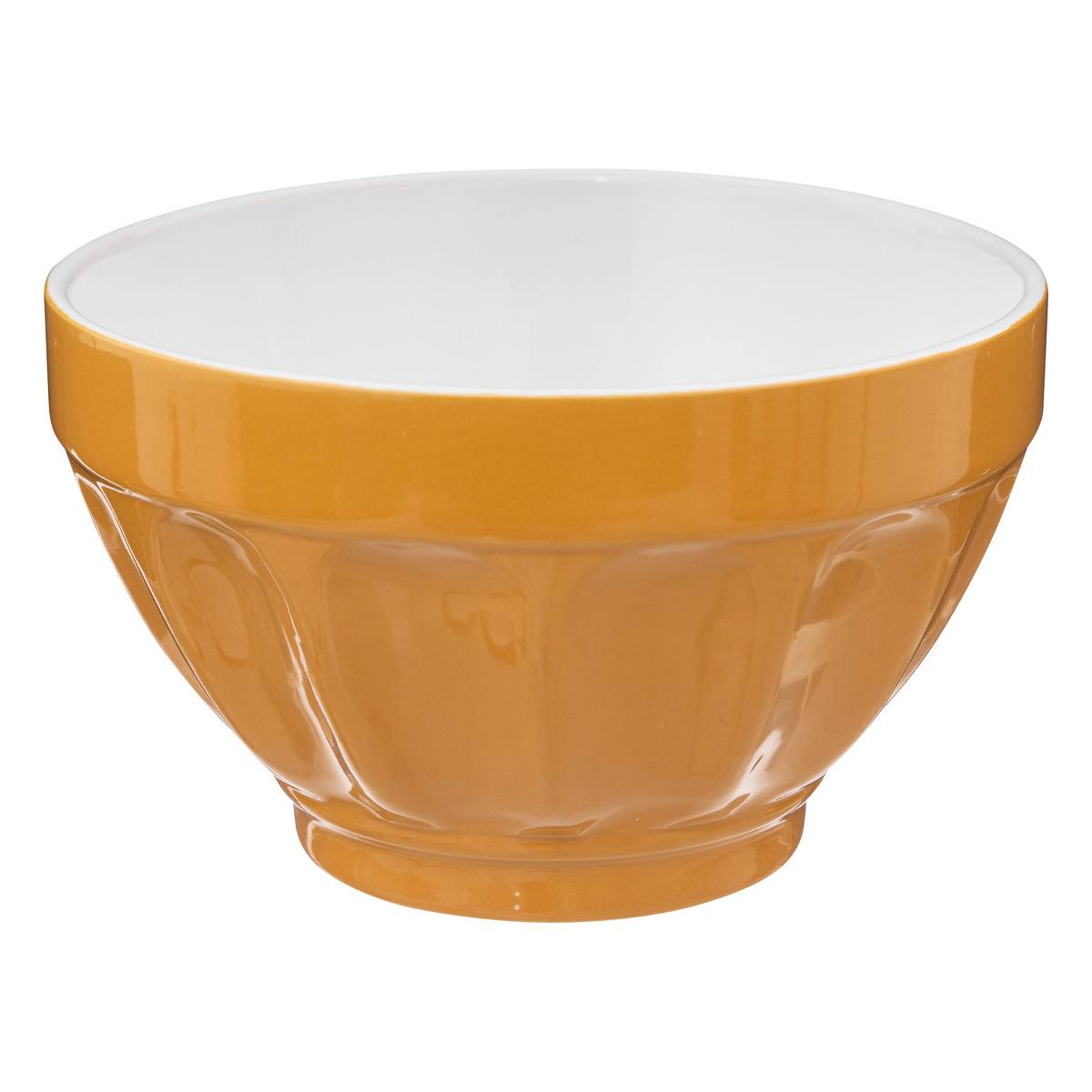 Bol À Côtes Jaune 60 Cl - Sg Secret De Gourmet