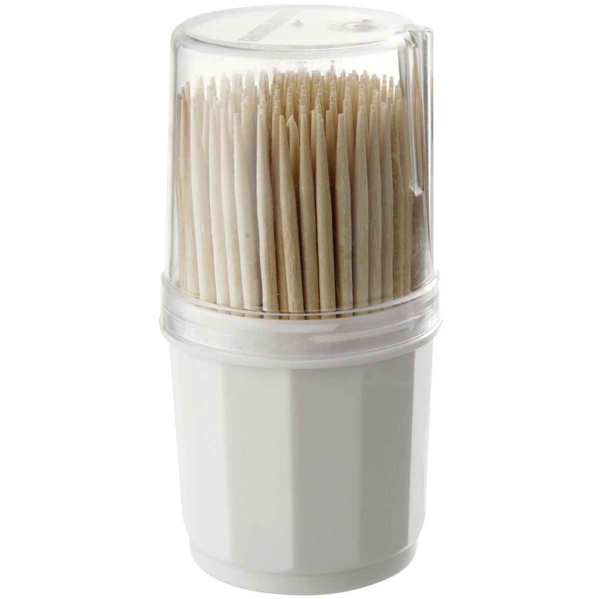 Lot De 190 Cure-dents Dans Une Boîte Ronde Wood Edition