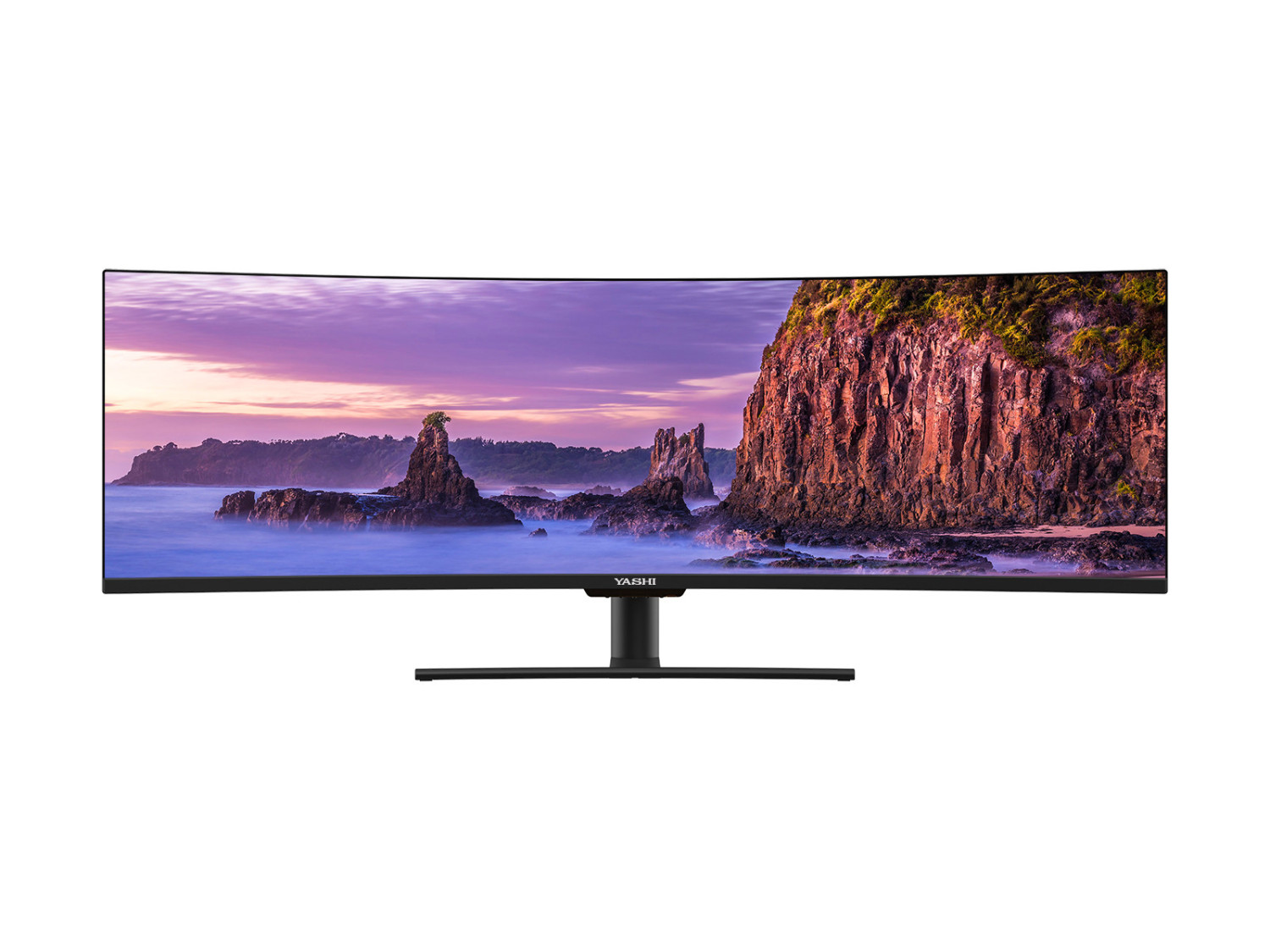 Yashi Yz4908 Monitor Pc 124,5 Cm (49") 3840 X 1080 Pixel 4k Ultra Hd Led Nero