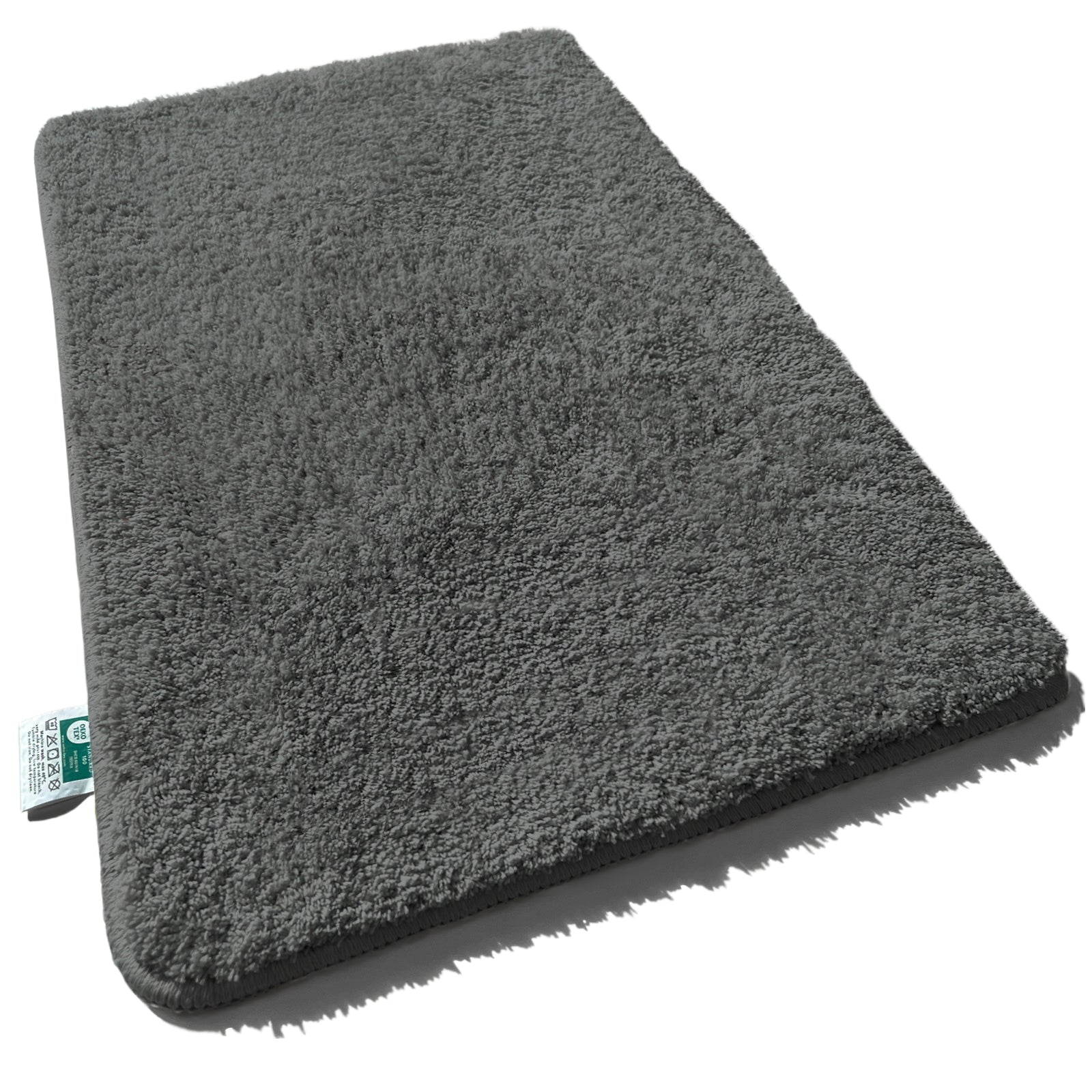 Tapis De Bain Sky Uni Gris Orageux 120 Cm De Diamètre