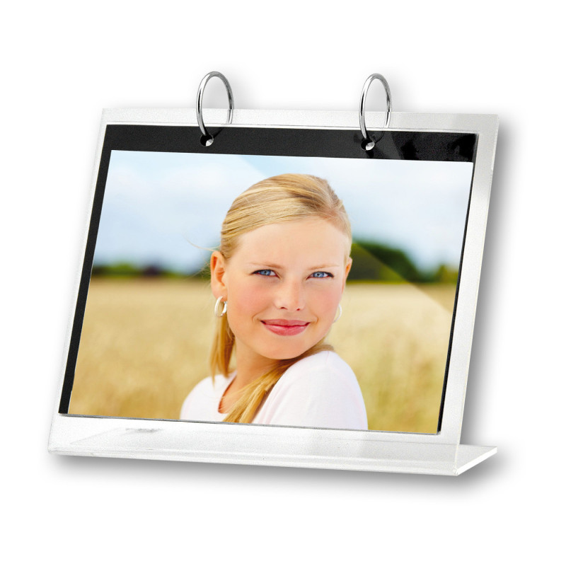 Cadre Photo - Format Photo 13x18cm - Cadre 20 X 21,2cm - Calendrier 12 Mois